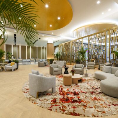 New emirates F checkin area
